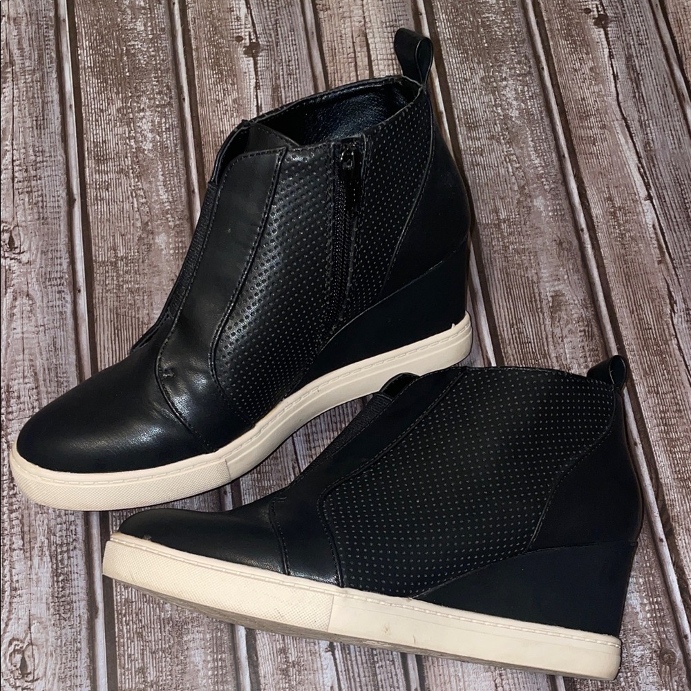 A New Day Women's Black Slip-On Sneakers